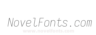 Iosevka Thin Italic