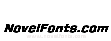Ironstrike Black Italic
