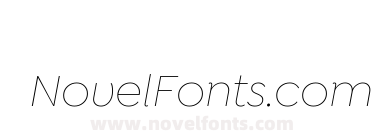 Isidora Sans Alt Thin Italic