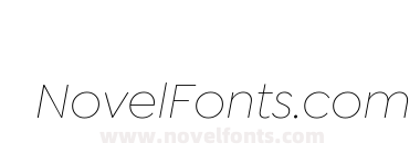 Isidora Sans Thin Italic