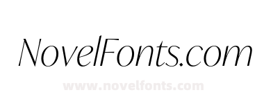 Ivy Mode Thin Italic