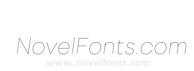 Izmir Hairline Italic