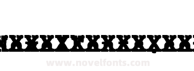 JMH Typewritermono Black Cross Reg