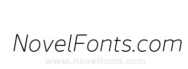 Jano Sans Pro Extra Light Italic