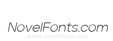 Jeko Extra Light Italic