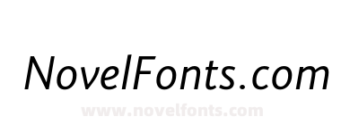 Joanna Sans Nova Italic