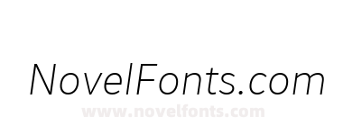 June Pro Extralight Italic