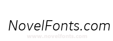 June Pro Light Italic