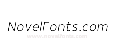 Kaiven Light Italic