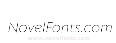 Klein Text Extra Light Italic