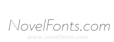 Klein Thin Italic