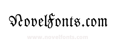 Kleist Fraktur Zierbuchstaben