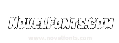 Marsh Thing Outline Italic