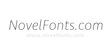 Komet Thin Italic