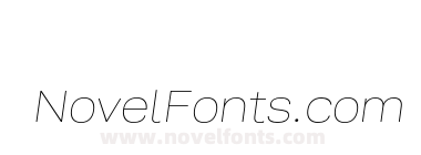 Kommon Grotesk Ext Thin It