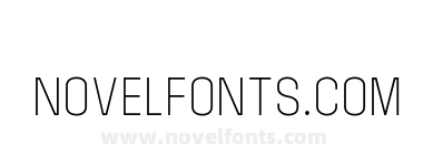 Kontesa Typeface Thin