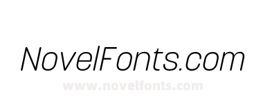 Korolev Rounded Light Italic
