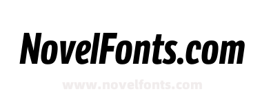 LFT Etica Compressed Bold Italic