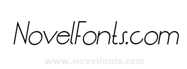 LT Oksana Light Italic
