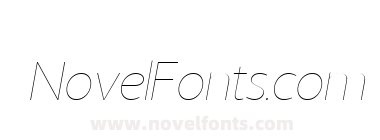 LT Streak Thin Italic