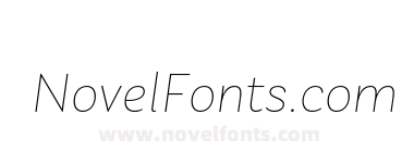 Laca Text Extra Light Italic