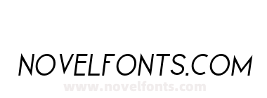 Leaner Regular Italic