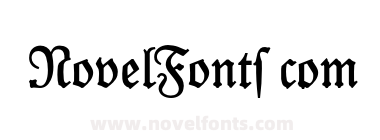 Leipzig Fraktur Bold