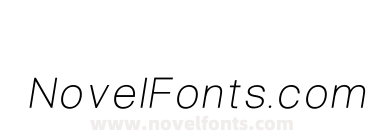Logika Nova Light Italic