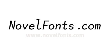 Lotion Semibold Italic Without Ligatures