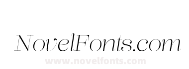 Lust Pro Didone Demi No1 Italic