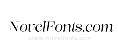 Lust Pro Didone Demi No3 Italic