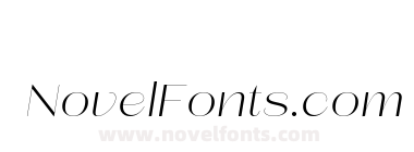 Lust Sans Light Italic