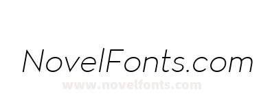 Lydia Sans Extra Light Italic