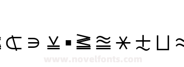 M Ma Binary S Bold