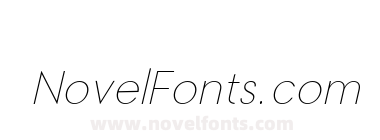 Magnify Hairline Italic