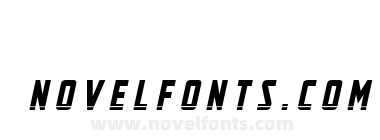 Mandalore Laser Title Italic
