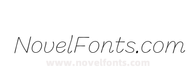 Marigny Thin Italic