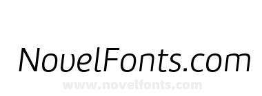 Marine Light Italic