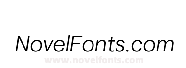 Matter Light Italic