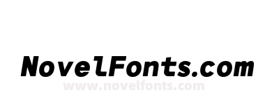 Meltmino Extra Black Italic