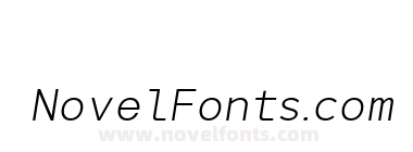 Meltmino Extra Light Italic
