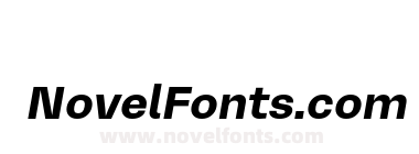Mena Grotesk Bold Italic