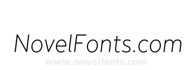 Menca Light Italic