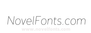 Menco Thin Italic