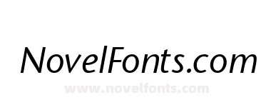 Mesouran SansS Si Italic
