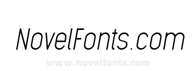 Metroland Extra Light Italic