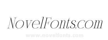 Milegance DEMO VERSION Italic