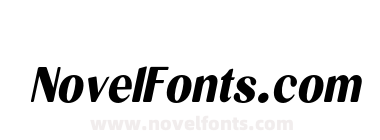 Milgran Condensed Italic