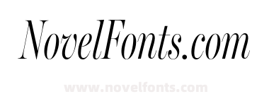 Miller Banner Compressed Light Italic