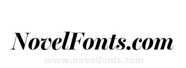 Miller Banner Condensed Bold Italic